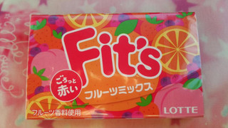 「ロッテ Fit’s フルーツミックス 箱12枚」のクチコミ画像 by 紫の上さん
