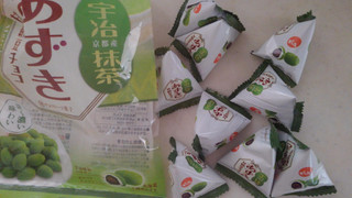 「でん六 あずき甘納豆チョコ 抹茶 袋74g」のクチコミ画像 by レビュアーさん