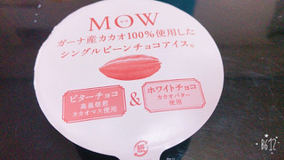 「森永 MOW ダブルチョコレート カップ140ml」のクチコミ画像 by すいーつはにーさん