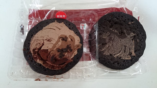 「セブン-イレブン もっちりチョコパンケーキどら」のクチコミ画像 by ゆっち0606さん