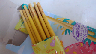 「江崎グリコ ポッキー バナナブラン 箱2袋」のクチコミ画像 by レビュアーさん