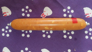 「マルちゃん スモークチーズかまぼこ チョリソー風 袋30g×2」のクチコミ画像 by 紫の上さん