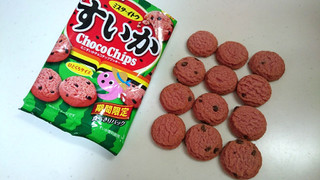 「ミスターイトウ ミニすいかチョコチップクッキー 袋36g」のクチコミ画像 by ゆっち0606さん