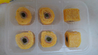 「ケイエス冷凍食品 ほうれん草玉子ロール 袋6個」のクチコミ画像 by レビュアーさん