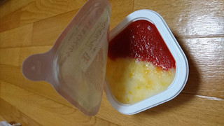「セブンプレミアム フルーツ＆ヨーグルト味氷 カップ135ml」のクチコミ画像 by ぼくちゃんさんさん