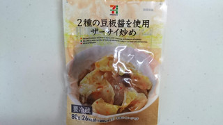 「セブンプレミアム 2種の豆板醤を使用 ザーサイ炒め 袋80g」のクチコミ画像 by ゆっち0606さん