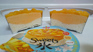 「明治 Sweets氷 台湾風マンゴーデザート」のクチコミ画像 by ゆっち0606さん