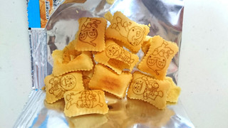 「バンダイ それいけ！アンパンマン ぷくじゃが やさしいしお味 袋11g×4」のクチコミ画像 by ゆっち0606さん