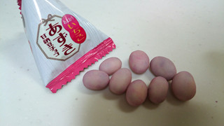 「でん六 あずき 甘納豆チョコ あまおういちご 袋66g」のクチコミ画像 by ゆっち0606さん