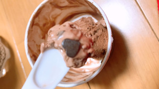 「ゴディバ カップアイス ミルク チョコレートチップ カップ125ml」のクチコミ画像 by 甘党さんさん