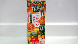 「カゴメ 野菜生活100 デコポンミックス パック200ml」のクチコミ画像 by ゆっち0606さん