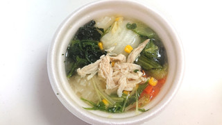 「ファミリーマート 7種野菜の鶏塩スープ」のクチコミ画像 by ゆっち0606さん