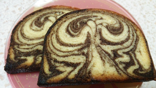 「ヤマザキ 日々カフェ マーブルパウンドケーキ 袋2個」のクチコミ画像 by 紫の上さん