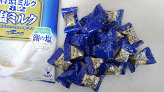 「UHA味覚糖 特濃ミルク8.2 塩ミルク 袋80g」のクチコミ画像 by レビュアーさん