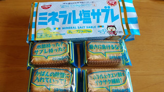 「日清シスコ ミネラル塩サブレ 袋5枚×4」のクチコミ画像 by やっぺさん