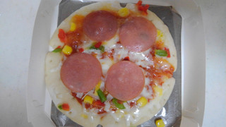 「マルハニチロ レンジミックスピザ 袋2枚」のクチコミ画像 by レビュアーさん