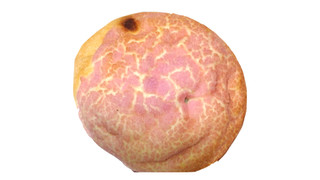 「ヤマザキ 悪魔の実みたいなパン 苺ジャム＆苺ホイップクリーム 袋1個」のクチコミ画像 by nya-koさん