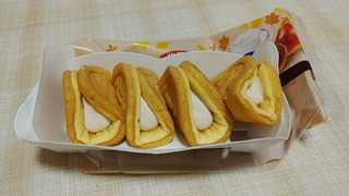 「モンテール 小さな洋菓子店 マロンミルクのワッフル 袋4個」のクチコミ画像 by やっぺさん