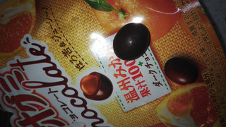 「明治 果汁グミ チョコレート 温州みかん 袋34g」のクチコミ画像 by チー錦さん