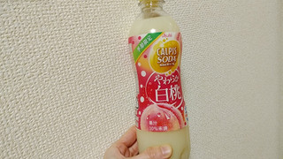 「アサヒ カルピスソーダ やわらか白桃 ペット500ml」のクチコミ画像 by やっぺさん