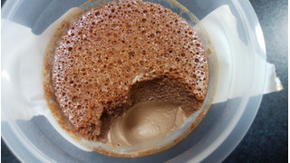 「栄屋乳業 北海道ショコラケーキ カップ1個」のクチコミ画像 by しろねこエリーさん