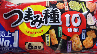 「亀田製菓 つまみ種 袋130g」のクチコミ画像 by なんやかんやさん