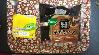 「Pasco 国産小麦のぶどうパン 袋1個」のクチコミ画像 by ck.さん