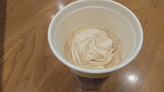 「スターバックス コーヒー ＆ クリーム ラテ HOT」のクチコミ画像 by ぴのこっここさん