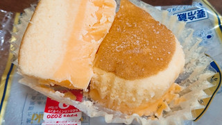 「ヤマザキ 北海道チーズ蒸しケーキのとろけるぷりん 袋1個」のクチコミ画像 by ぺりちゃんさん