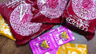 「日清食品 チキンラーメン 具付き3食パック アクマのタンタン 袋276g」のクチコミ画像 by ぺりちゃんさん