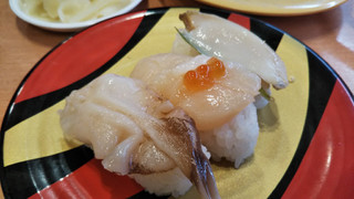 「かっぱ寿司 貝ネタの幸せ盛り」のクチコミ画像 by なんやかんやさん