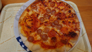 「ニッポンハム Pizza Feliceria ソーセージピザ 袋1枚」のクチコミ画像 by ﾘﾗｯｸﾏさん
