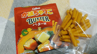 「カルビー かぼちゃりこ バター味 33g」のクチコミ画像 by やっぺさん