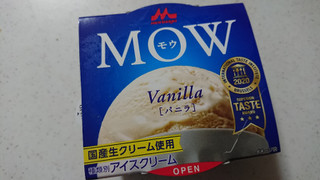 「森永 MOW バニラ カップ140ml」のクチコミ画像 by ぴのこっここさん