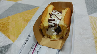 「ローソン Uchi Cafe’ 台湾カステラ ホイップ＆チョコ」のクチコミ画像 by やっぺさん