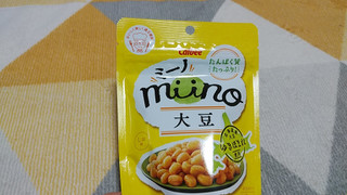 「カルビー miino 大豆 しお味 袋27g」のクチコミ画像 by やっぺさん