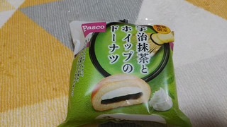 「Pasco 宇治抹茶とホイップのドーナツ 袋1個」のクチコミ画像 by やっぺさん