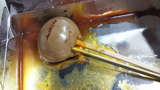 「ハッケン酒場 自家製煮卵串 一本」のクチコミ画像 by なんやかんやさん