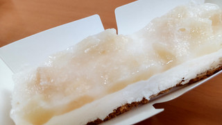 「ファミリーマート 凍ったまま食べる白桃のタルト」のクチコミ画像 by はるなつひさん