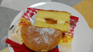 「ファミリーマート 冷やして食べるふんわりホットケーキ風サンド」のクチコミ画像 by やっぺさん