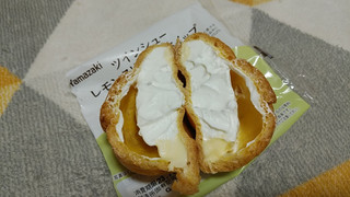 「ヤマザキ ツインシュー レモンクリーム＆ホイップ 袋1個」のクチコミ画像 by やっぺさん