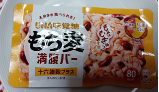 「UHA味覚糖 もち麦満腹バー 十六雑穀プラス 55g」のクチコミ画像 by hiro718163さん