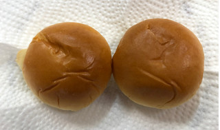 「ヤマザキ 薄皮 スイートポテトクリームパン 袋5個」のクチコミ画像 by SANAさん