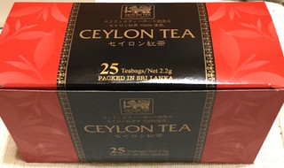「神戸物産 セイロン紅茶 CEYLON TEA 箱2.2g×25」のクチコミ画像 by ふわのんさん