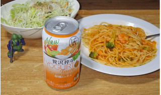 「アサヒ 贅沢搾りプラス 柑橘ミックスヨーグルトテイスト 缶350ml」のクチコミ画像 by 7GのOPさん