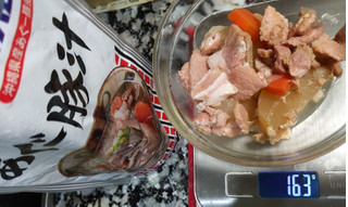 「オキハム 沖縄県産あぐー豚使用 あぐー豚汁 350g」のクチコミ画像 by おうちーママさん