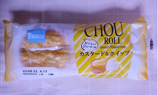 「Pasco おいしいシューロール カスタード＆ホイップ 袋1個」のクチコミ画像 by ゆるりむさん