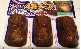 「ニッポンハム とろける4種チーズの肉だんご デミグラスソース パック64g×3」のクチコミ画像 by レビュアーさん