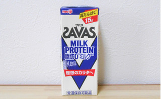 「ザバス MILK PROTEIN 脂肪0 ミルク風味 パック200ml」のクチコミ画像 by たふじさん