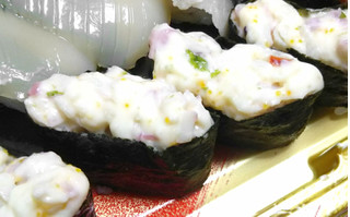 「はま寿司 軍艦 シーフードサラダ」のクチコミ画像 by つなさん